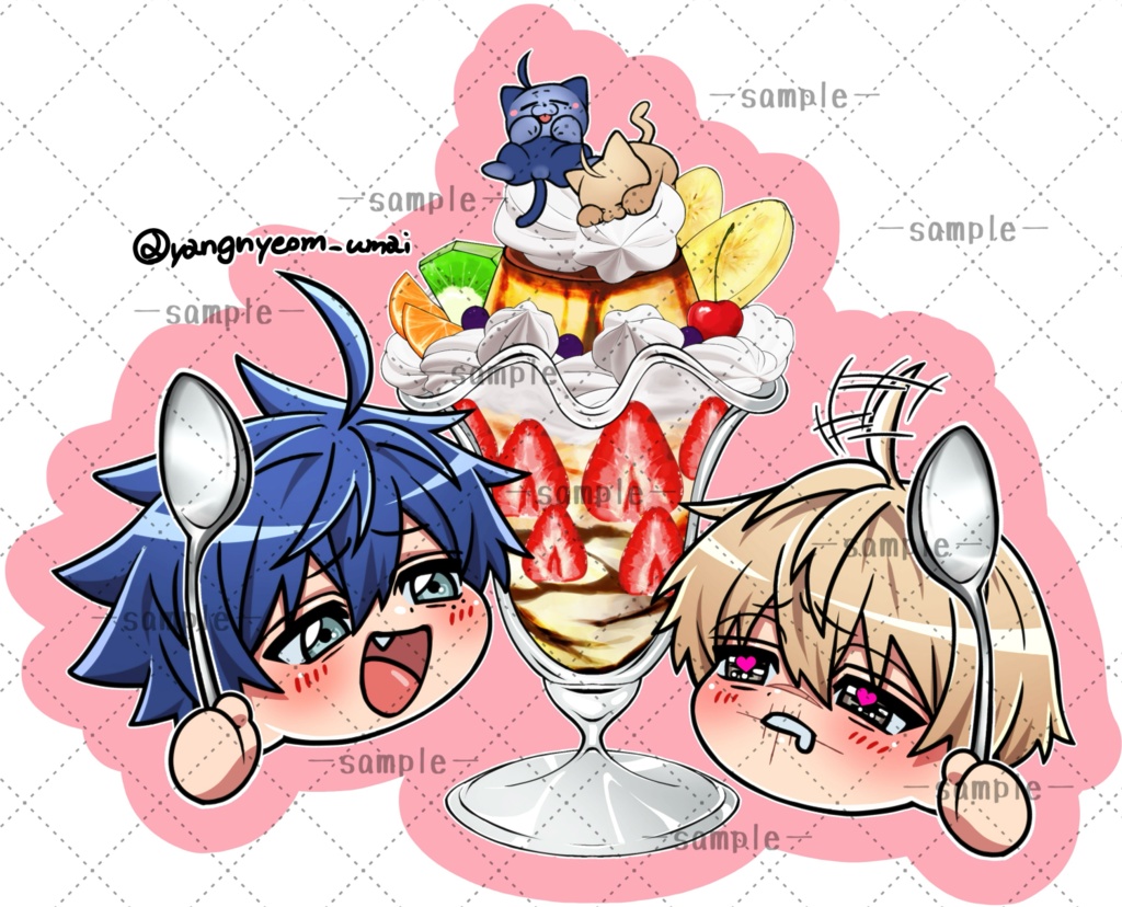 しきじんカラーアクリルキーホルダー