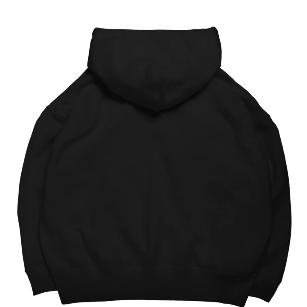 シンプル ロゴ入り ビッグシルエットパーカー