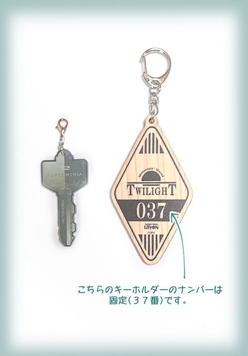 LilyONトラックキーホルダーセット(シリアルナンバー入り)