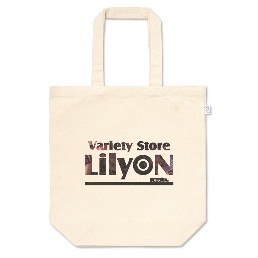 variety store｢LilyON｣ロゴ入りトートバッグ