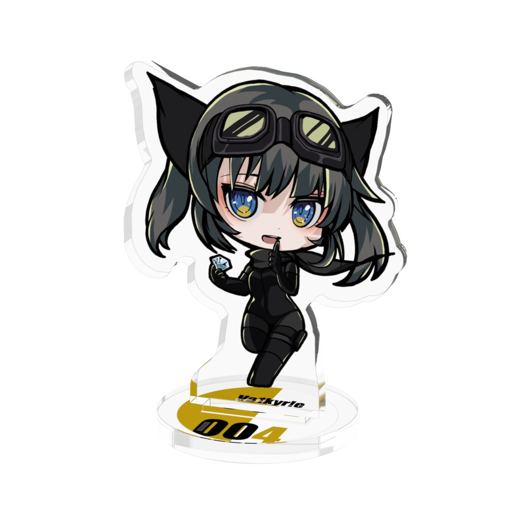 XXXXXXXちゃんアクリルスタンドフィギュア(Va1kyr!e -Weapon×Girls Illustration Book-)