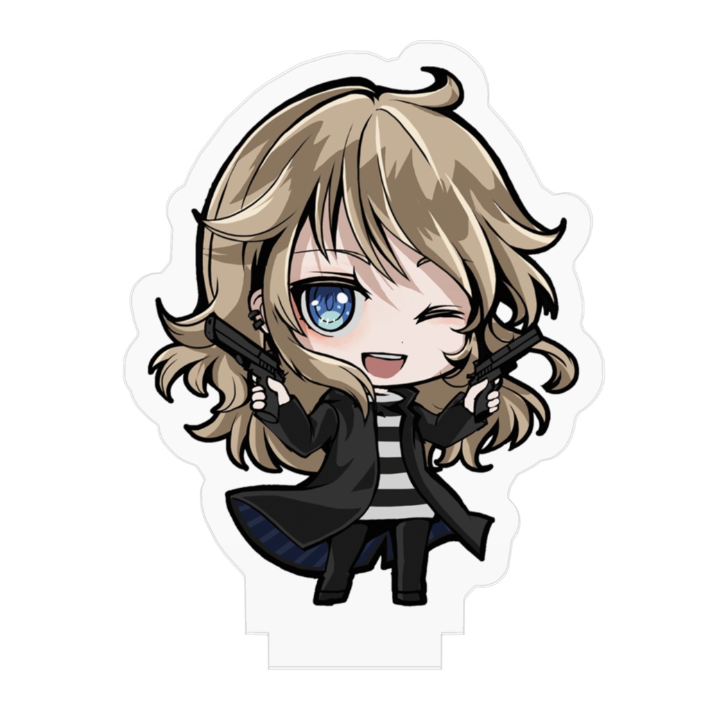 パー子ちゃんアクリルスタンドフィギュア(Va1kyr!e -Weapon×Girls Illustration Book-)