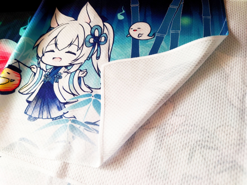 もっ式神の霊感タオル+うちわセット