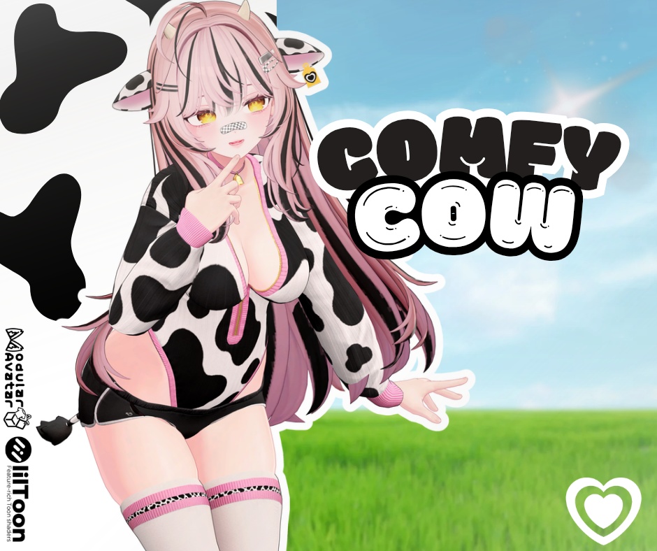 ✨Comfy Cow [bnuuy_001] 🐮 [9 Avatars]