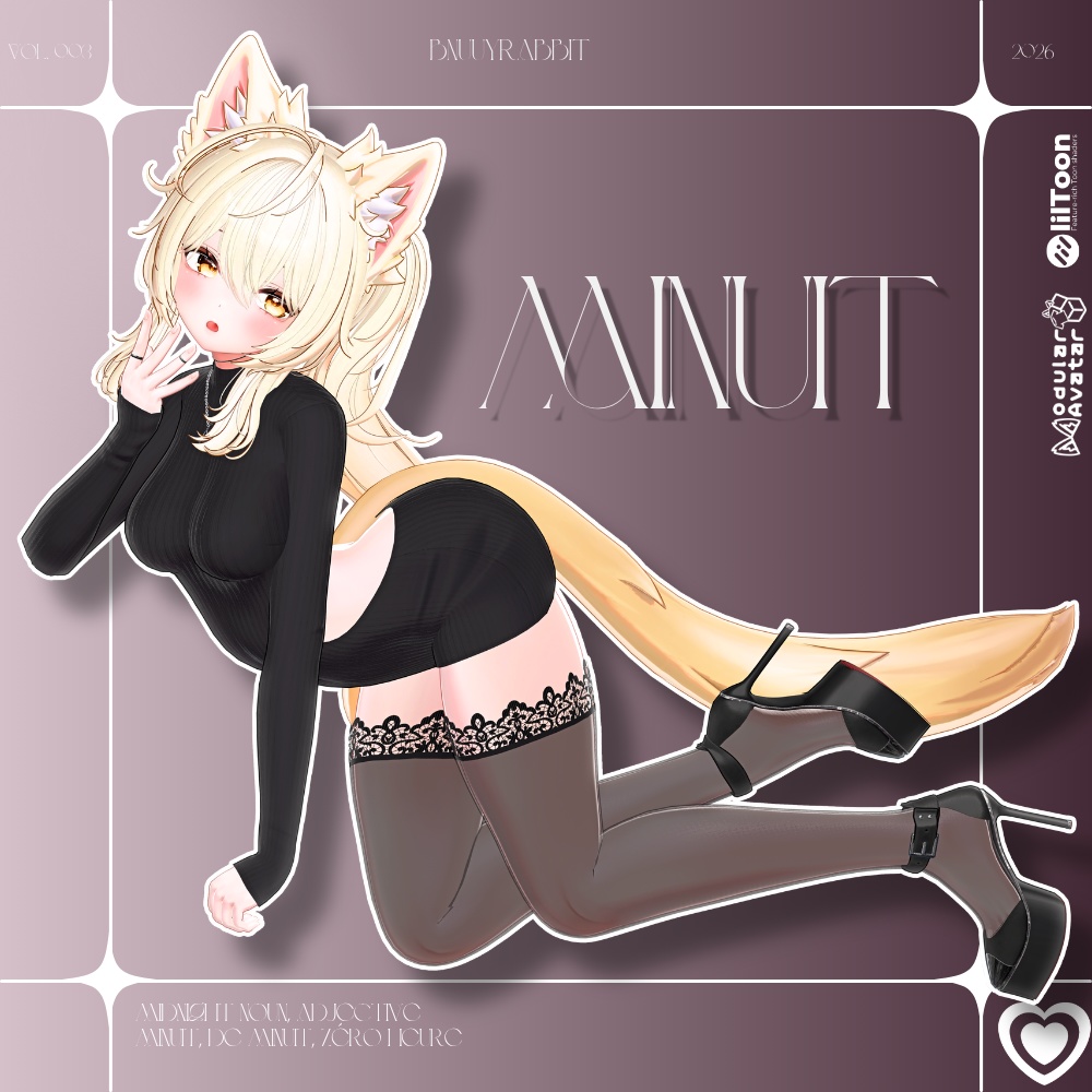 SALE! ✦ Minuit ✦ [bnuuy_003] [14 Avatars]
