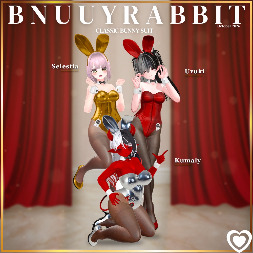 ✦セール中 SALE! ✦ Classic Bunny Suit ┃クラシックバニー【bnuuy_005】