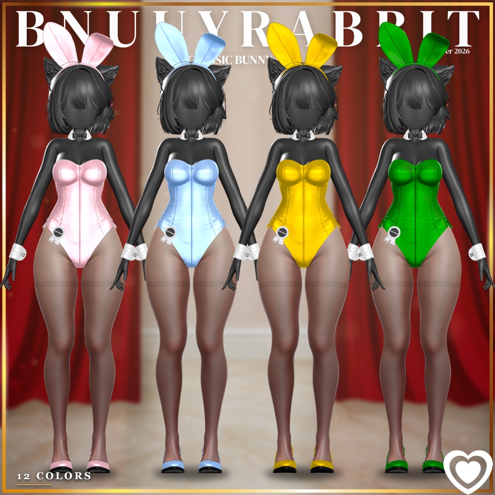 ✦セール中 SALE! ✦ Classic Bunny Suit ┃クラシックバニー【bnuuy_005】