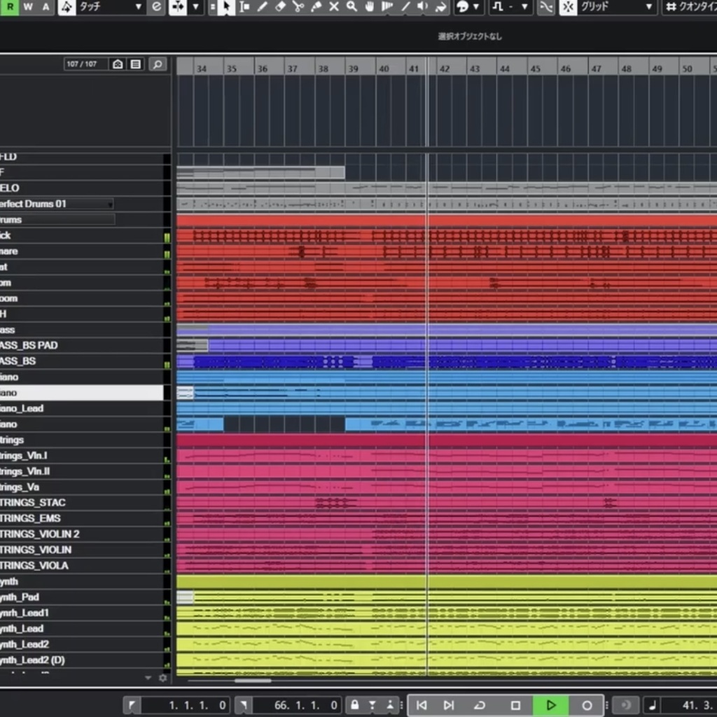 【パラデータ、MIDIデータ】アニソンロックソング