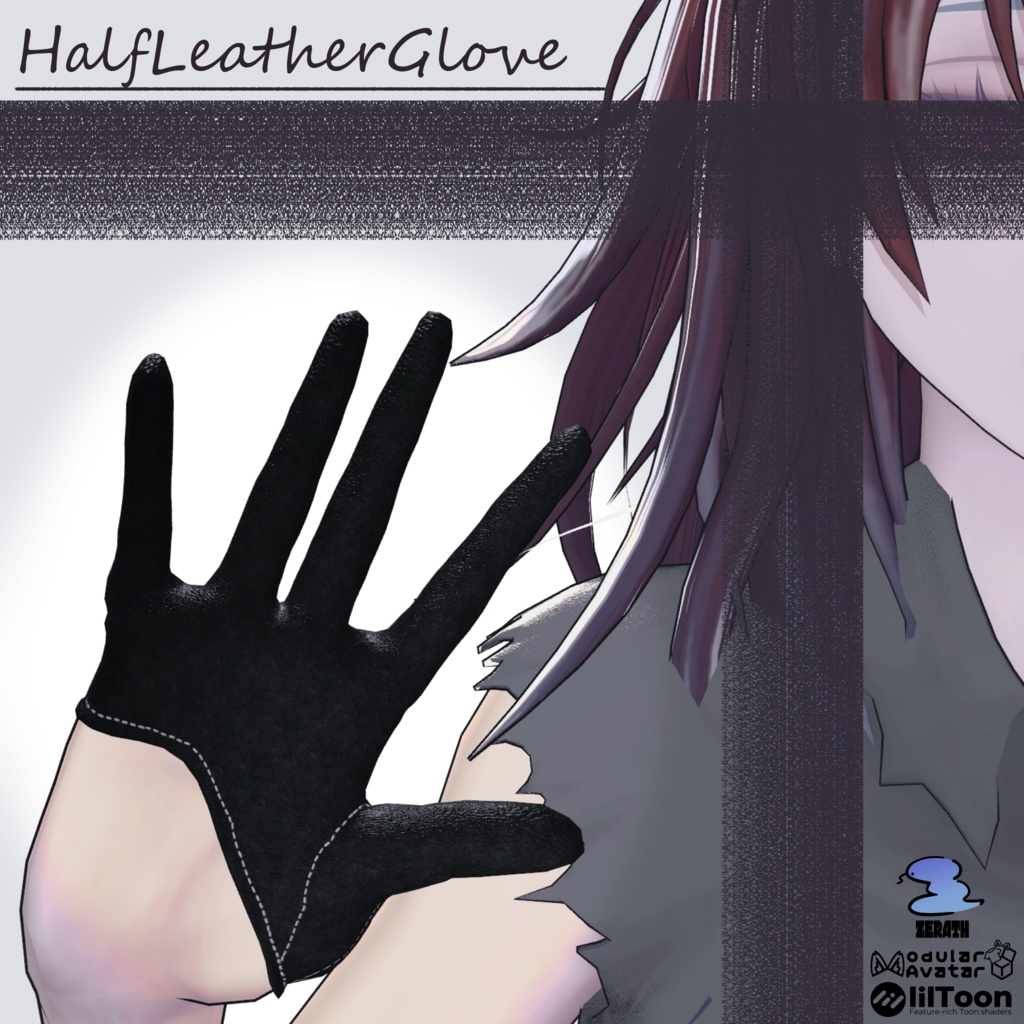 【Velnica専用】HalfLeatherGlove