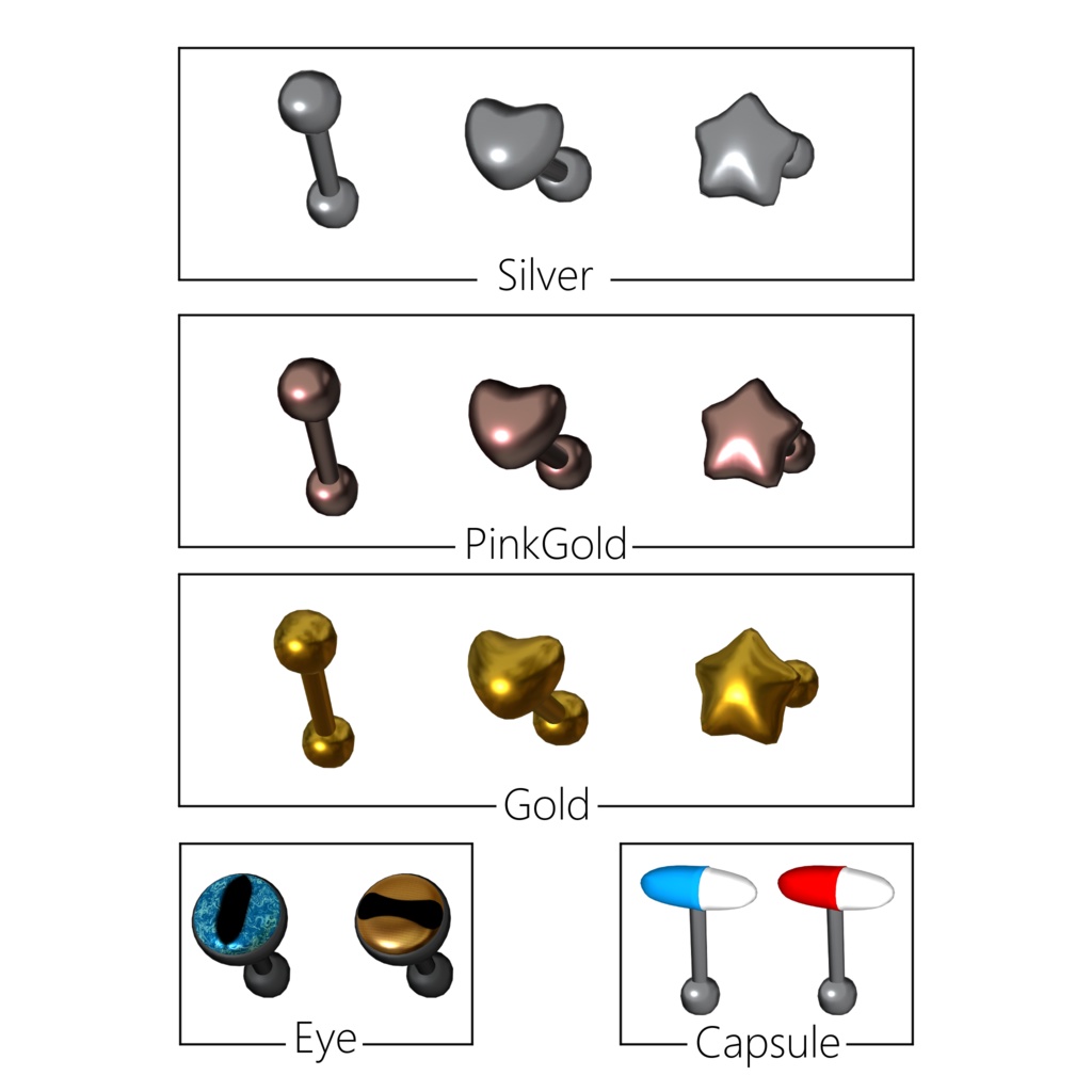 【Velnica専用】TonguePiercing