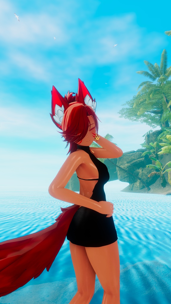 Noir Tide | Dress & Bikini Set for Velle