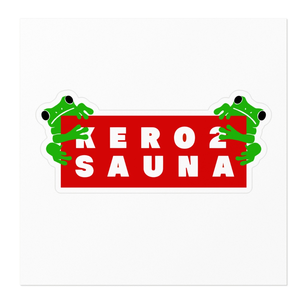 ボックスロゴ オリジナルステッカー