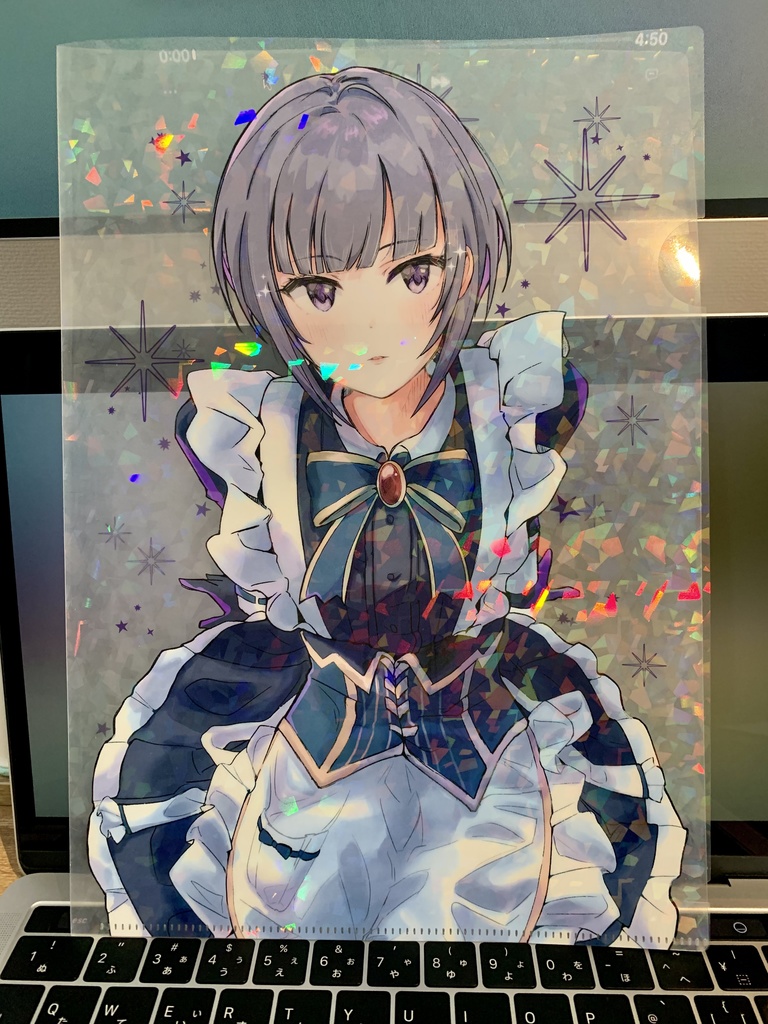 白雪千夜 クリアファイル (ホログラム加工)