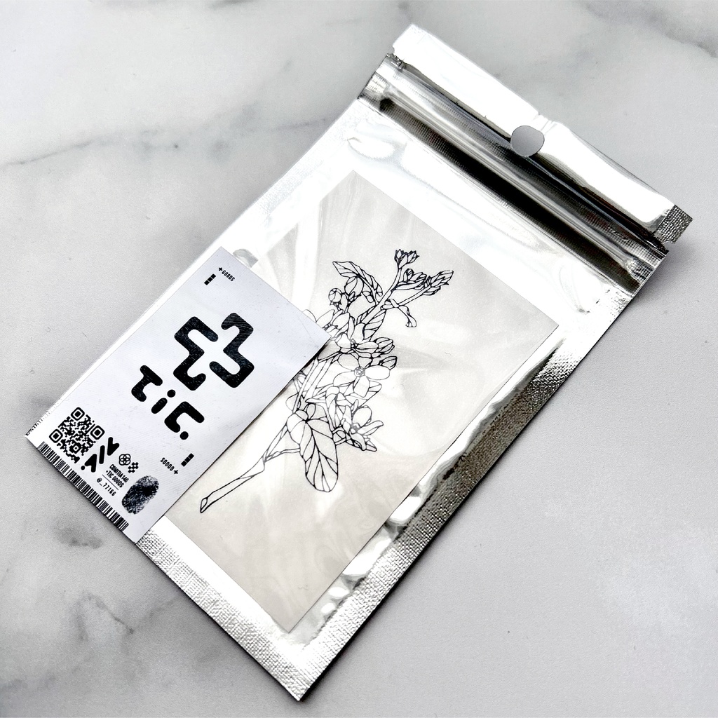 「色花の集い」タトゥシール