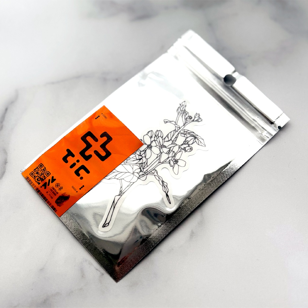 「色花の集い」クリアステッカー