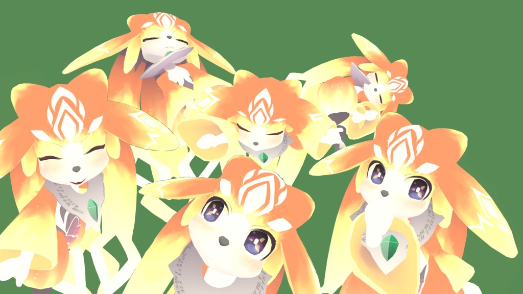 【FELT】(フェルト) -オリジナル3Dモデル - Quest対応版【無料】