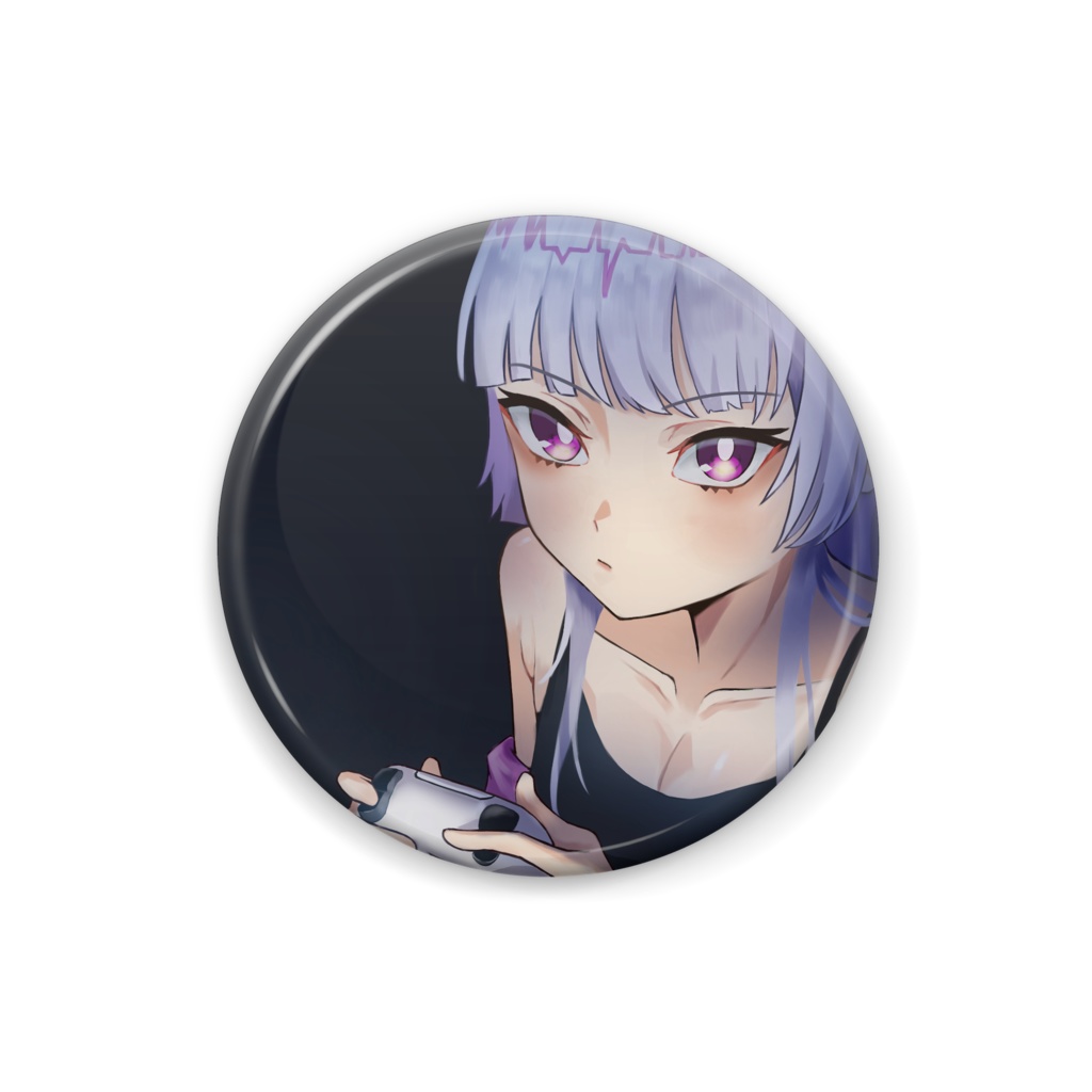 ゲーマー女子 缶バッジ