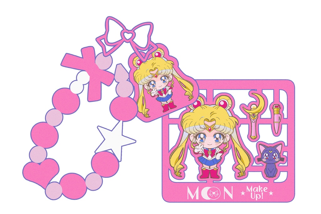 セラムンアクリルキーホルダー