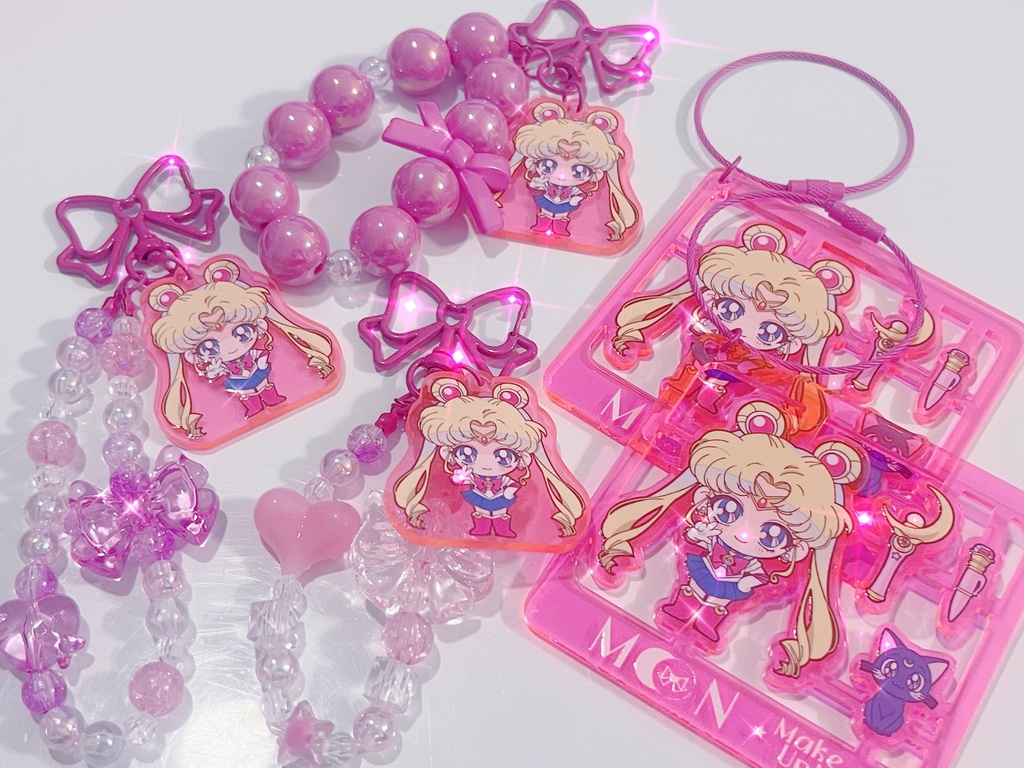 セラムンアクリルキーホルダー