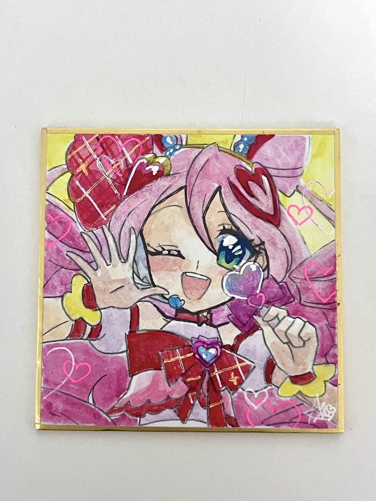 豆色紙 プリキュア