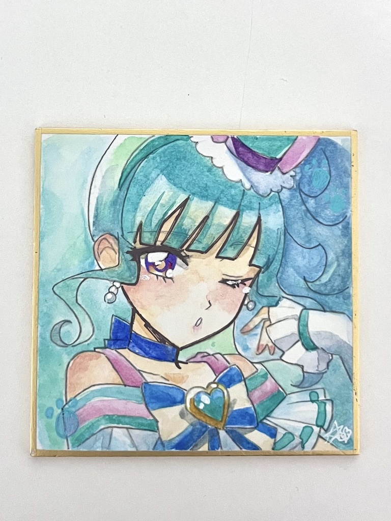 豆色紙 プリキュア