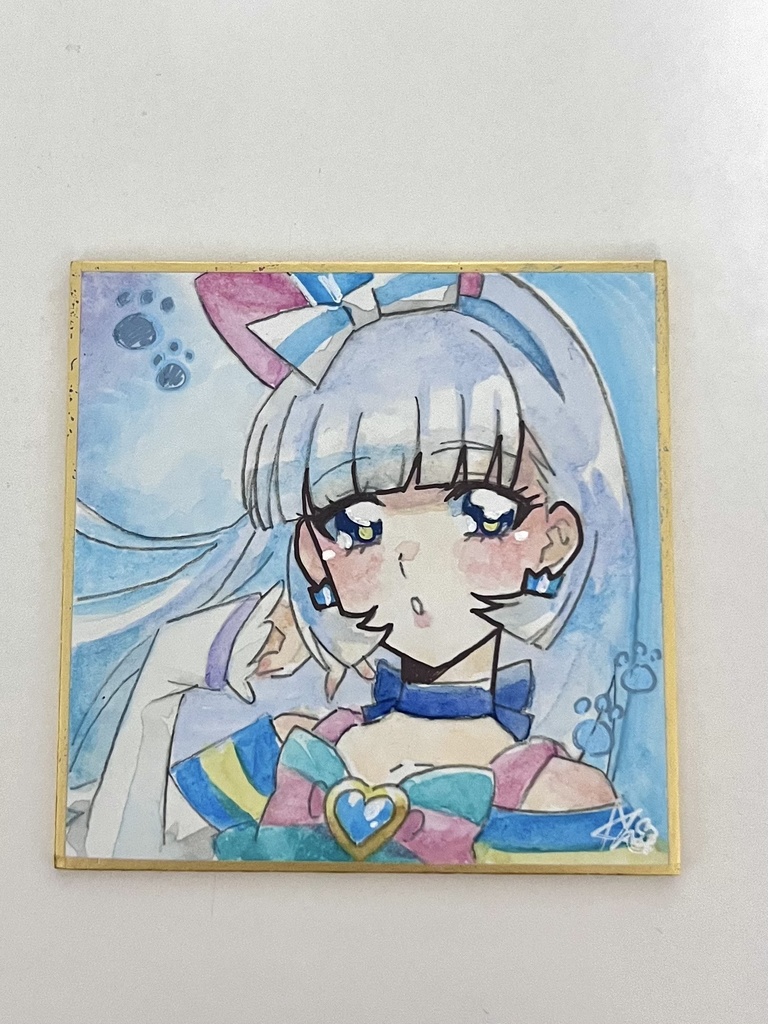 豆色紙 プリキュア