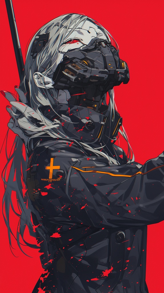 Cyber Visual Pack Vol.1　動画用素材10枚　おまけ2枚　1080 × 1920（フルHD）