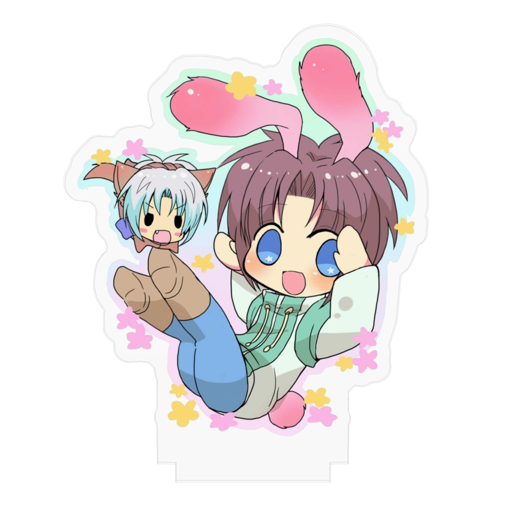 兎1stくんと狼アレフアクスタ