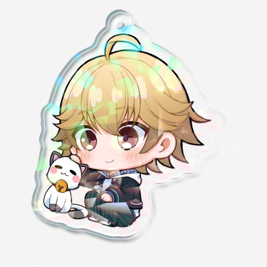 八神レオのホログラムアクリルキーホルダー