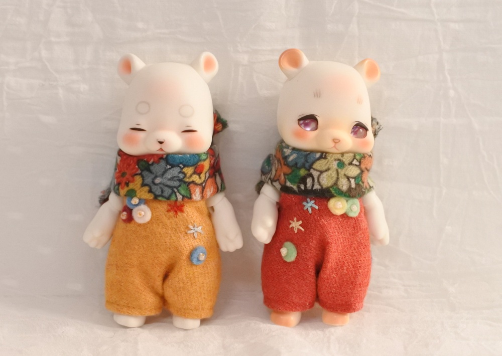 サロペット＆マフラーセット　Poiサイズ