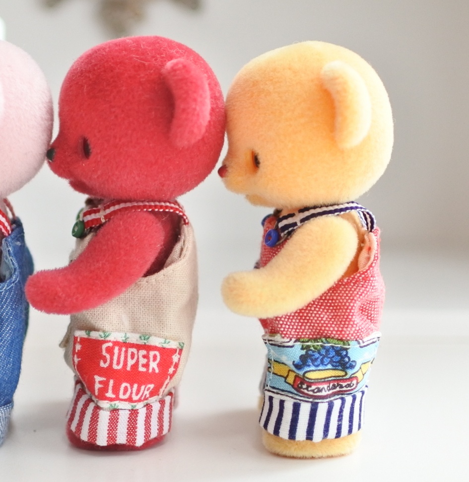 !SALE!ハニーベアサイズ サロペット&ニット帽