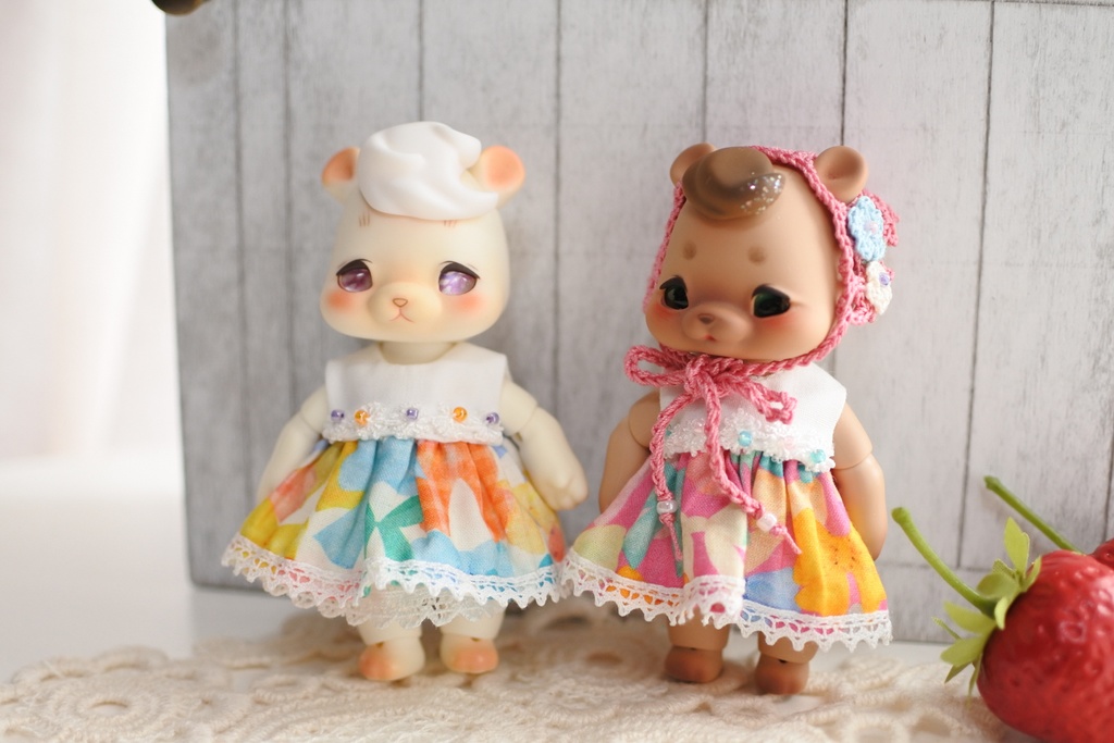 バブーシュカ&ワンピース&ペチコート