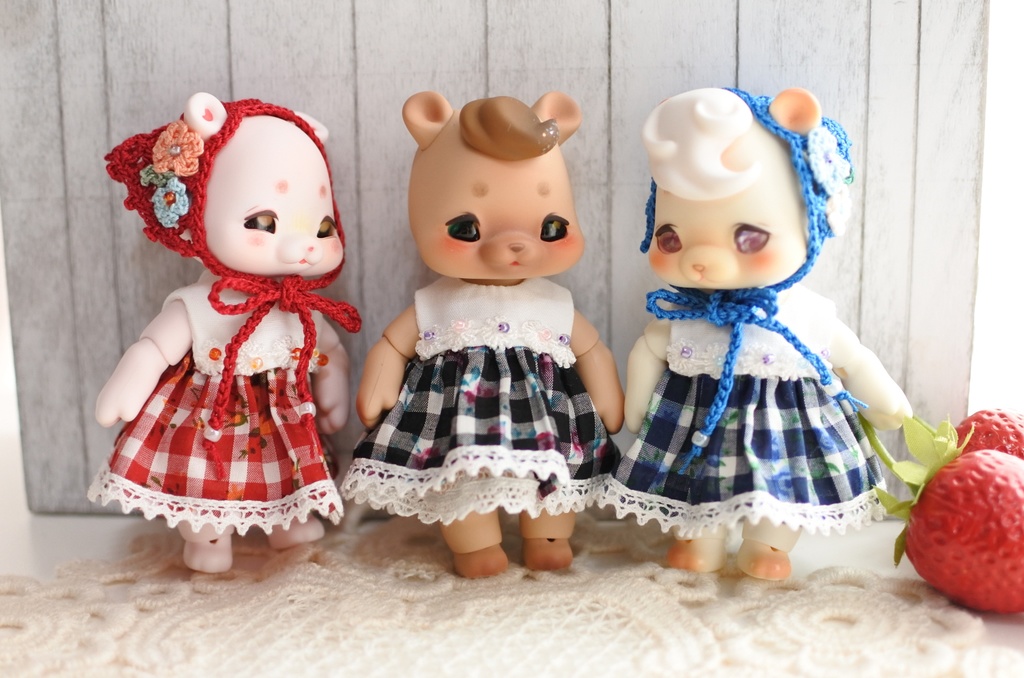 バブーシュカ＆ワンピース＆ペチコート