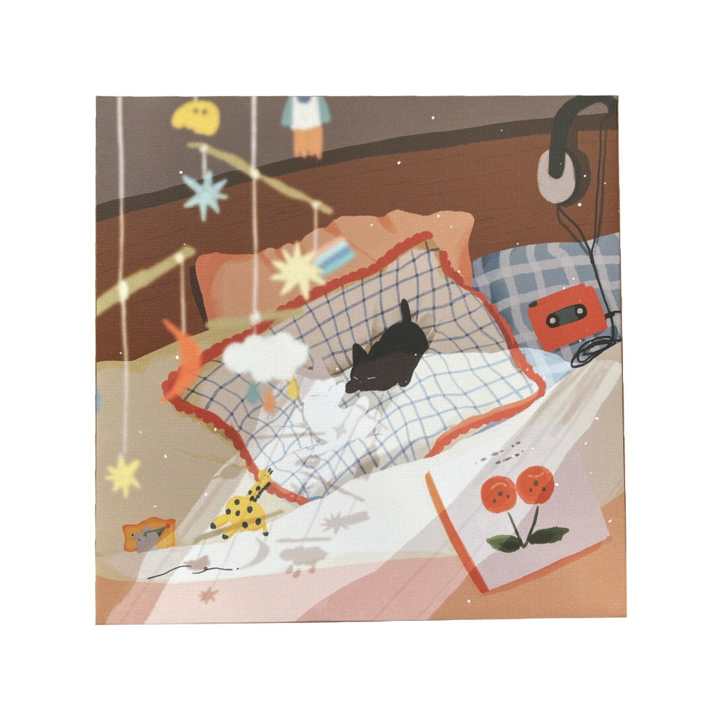 まだねむれない⋆꙳　アルとポール【 複製原画 】※数量限定