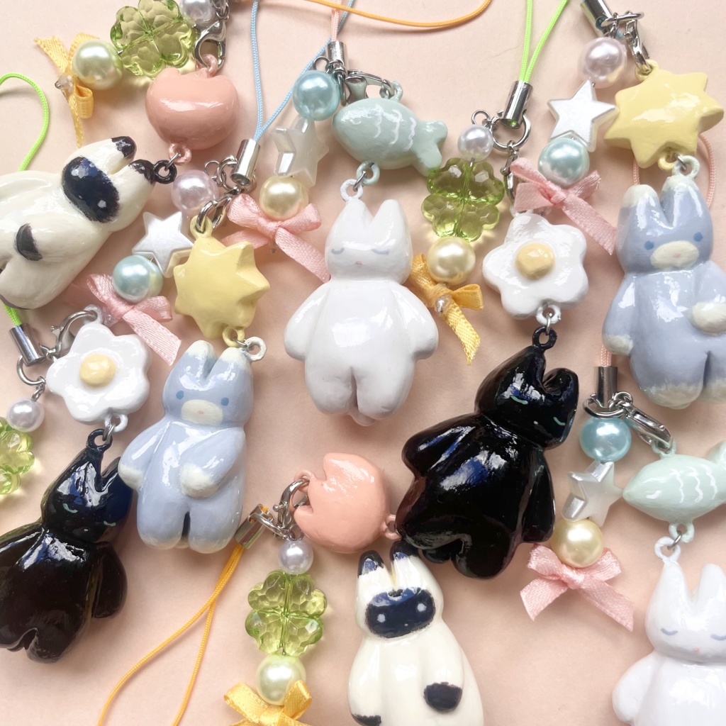 PURAPURA KEY HOLDER(黒猫のみ)