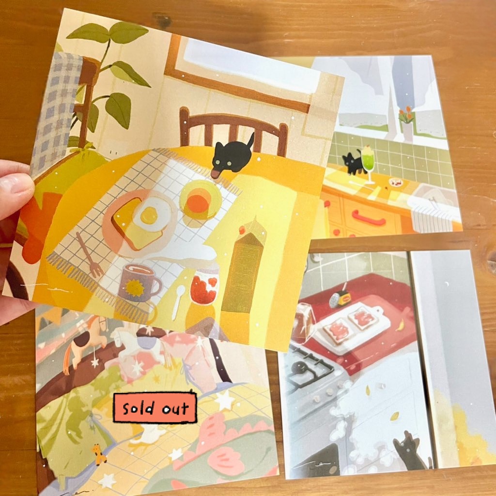 イラストカード 3種