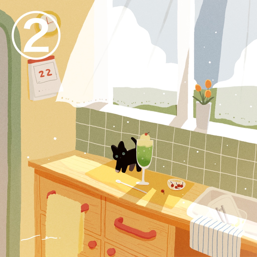 イラストカード 3種