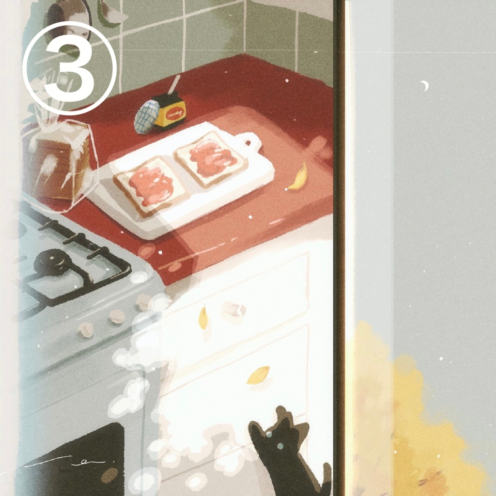 イラストカード 3種