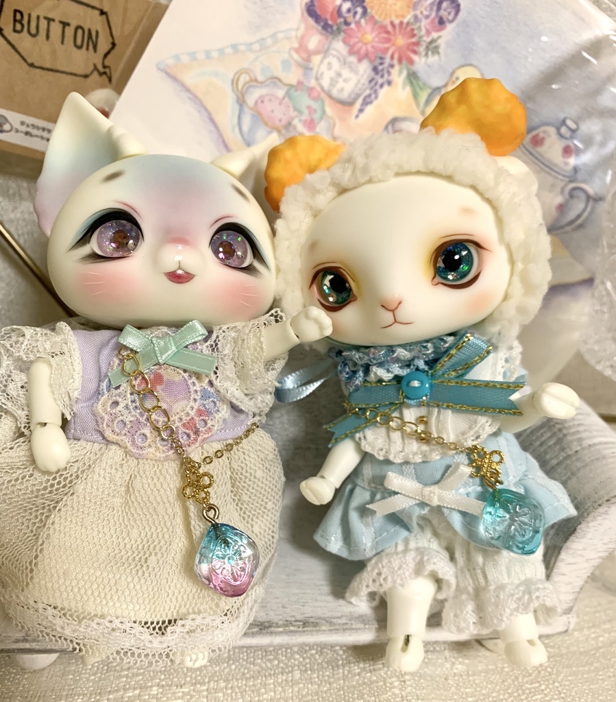 【cocoriang〜40センチまで】ドロップポシェットネックレス