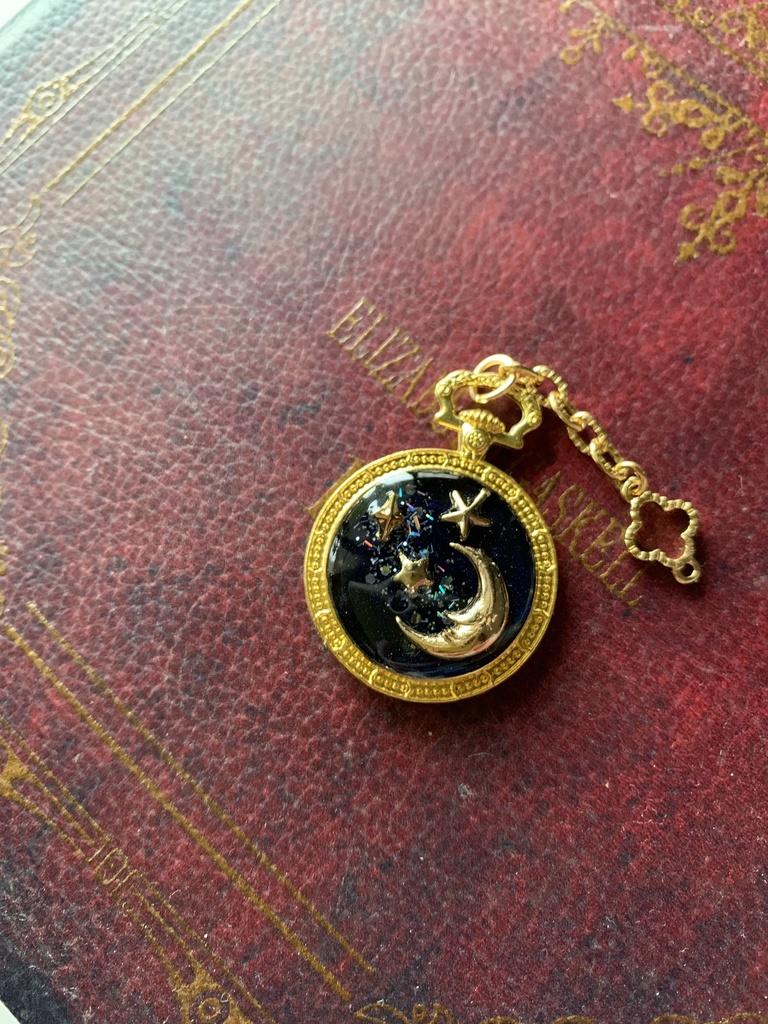 ドール・インテリア小物雑貨【懐中時計と夜】