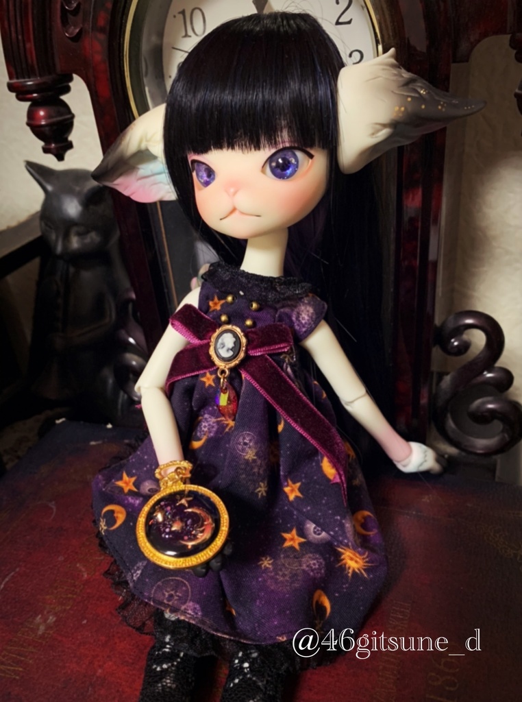 ドール・インテリア小物雑貨【懐中時計と夜】