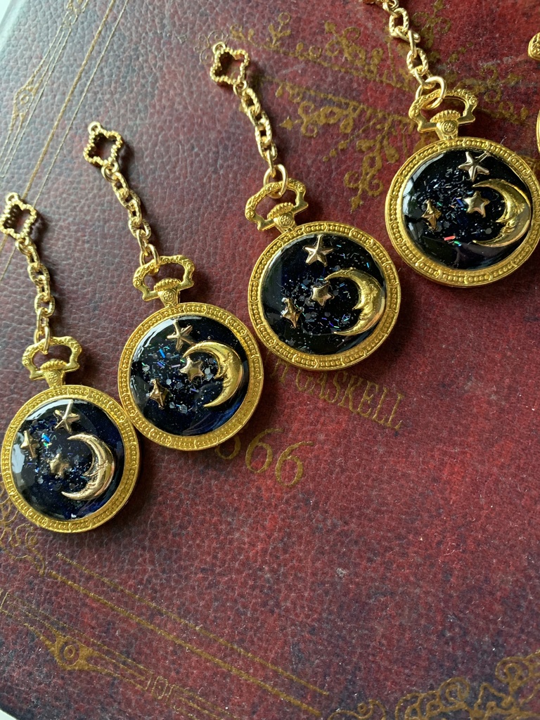 ドール・インテリア小物雑貨【懐中時計と夜】