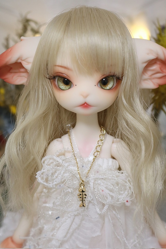 【cocoriang〜40センチまで】おさかなのホネックレス