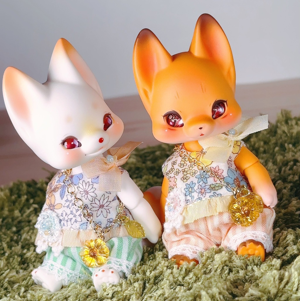 【cocoriang・オビツ11・アンティーユ】ひまわりポシェット