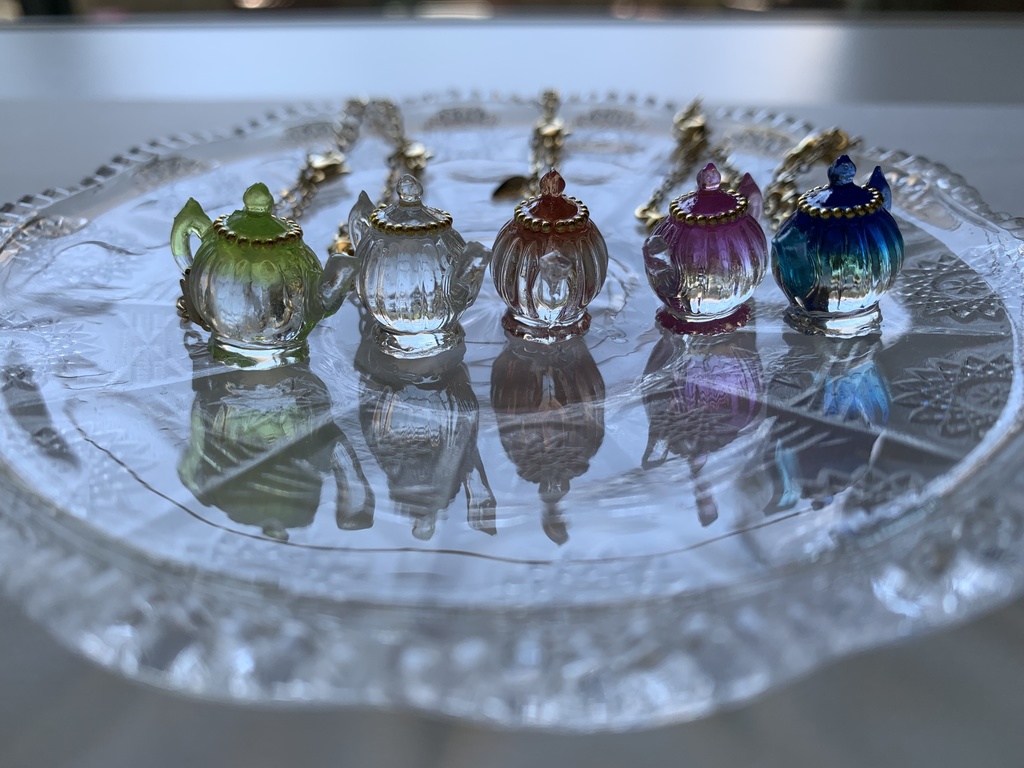 【オビツ11〜40cm対応】お茶会ティーポットポシェット