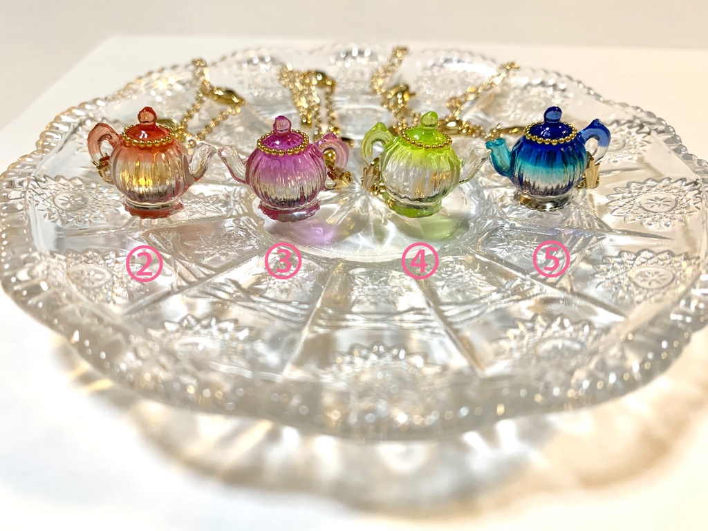 【オビツ11〜40cm対応】お茶会ティーポットポシェット