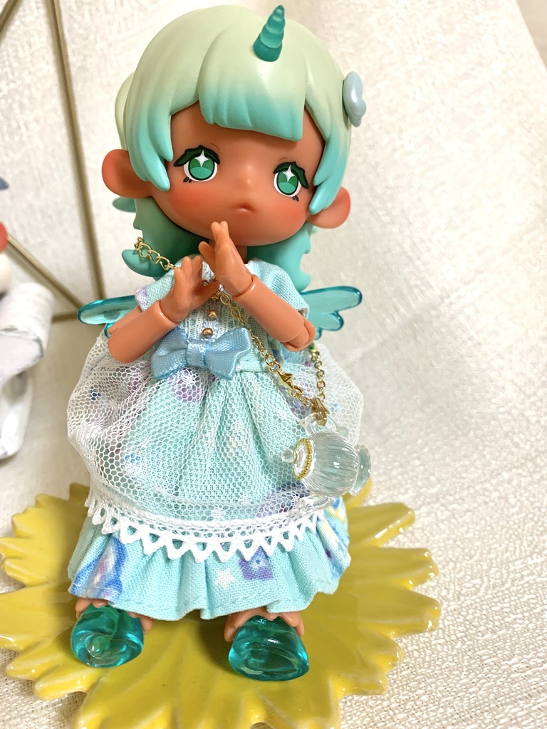 【オビツ11〜40cm対応】お茶会ティーポットポシェット