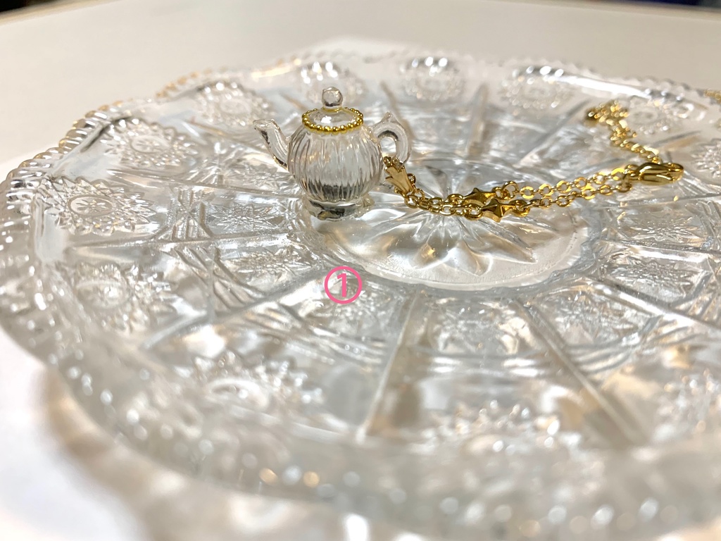 【オビツ11〜40cm対応】お茶会ティーポットポシェット