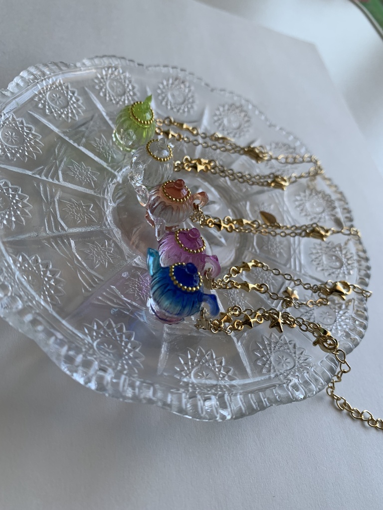 【オビツ11〜40cm対応】お茶会ティーポットポシェット