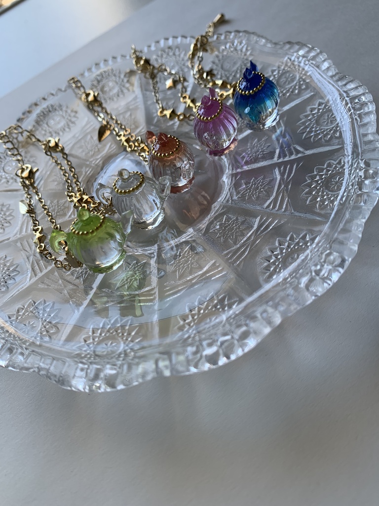 【オビツ11〜40cm対応】お茶会ティーポットポシェット